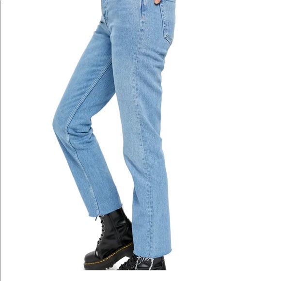 Urban Outfitters High Rise Straight Leg Jeans - Picture 4 of 15